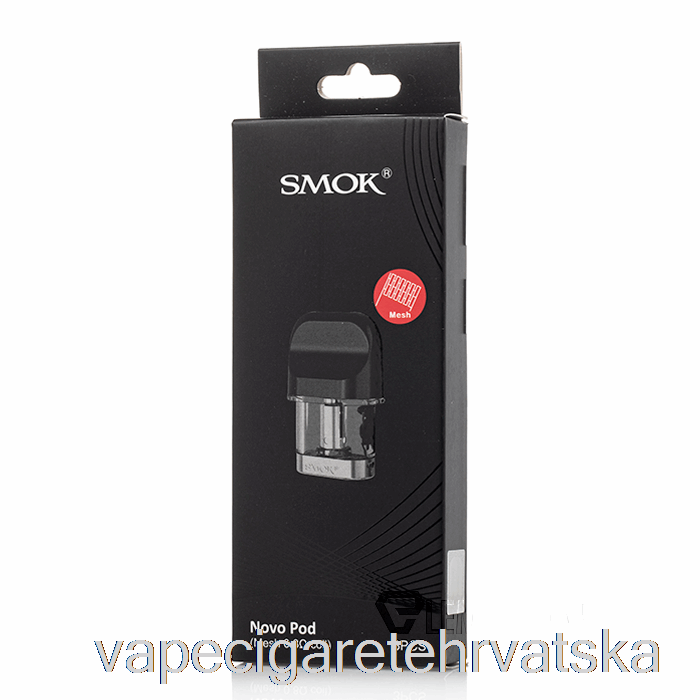 Vape Hrvatska Smok Novo Replacement Pod Cartridges 0.8ohm Novo Mesh Pods